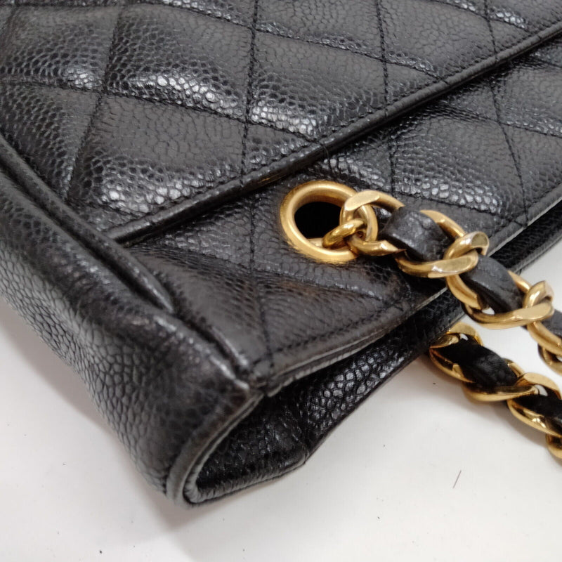 Chanel Shoulder Bag Matelasse Black