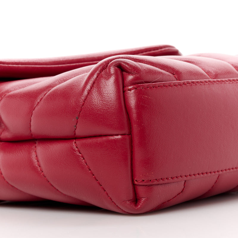 Saint Laurent Calfskin Y Quilted Toy