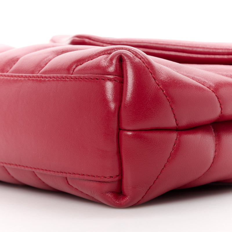 Saint Laurent Calfskin Y Quilted Toy