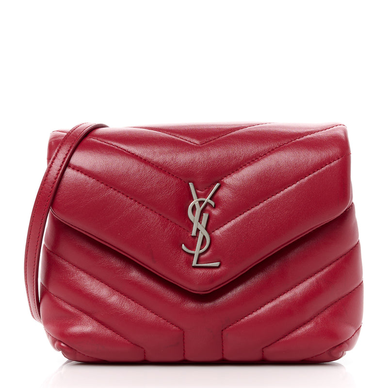 Saint Laurent Calfskin Y Quilted Toy