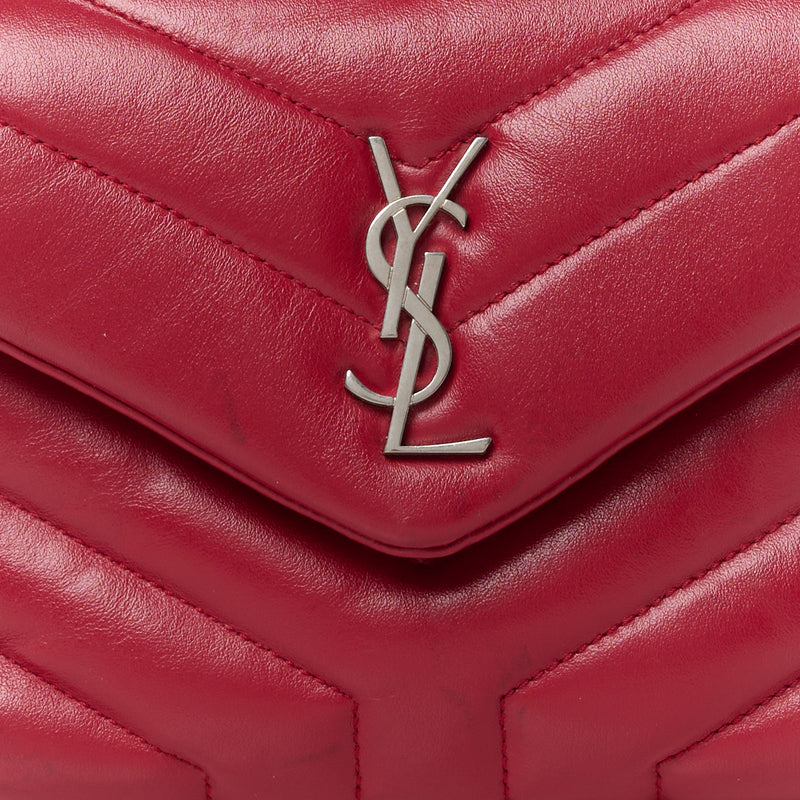 Saint Laurent Calfskin Y Quilted Toy