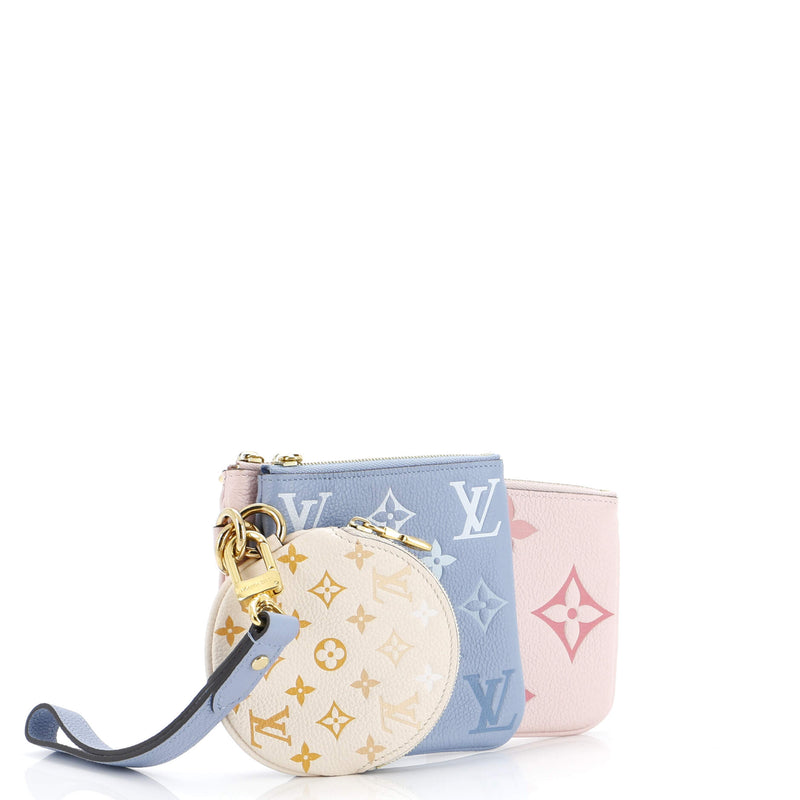 Louis Vuitton Trio Pouch Set By The Pool