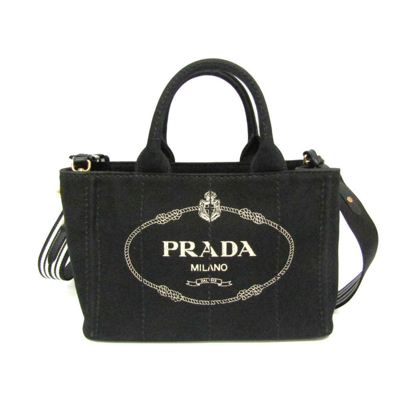 Prada Canapa Women's Denim Handbag