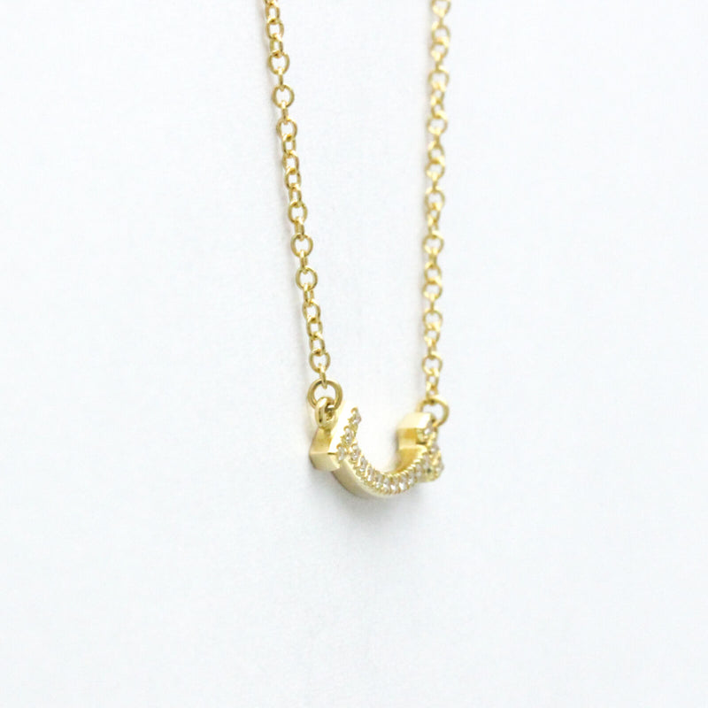 Tiffany T Smile Micro Diamond Necklace