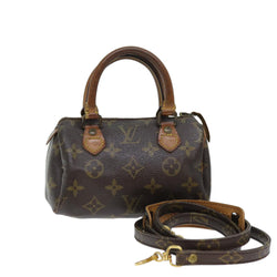 Louis Vuitton Mini Speedy Hand Bag 2Way