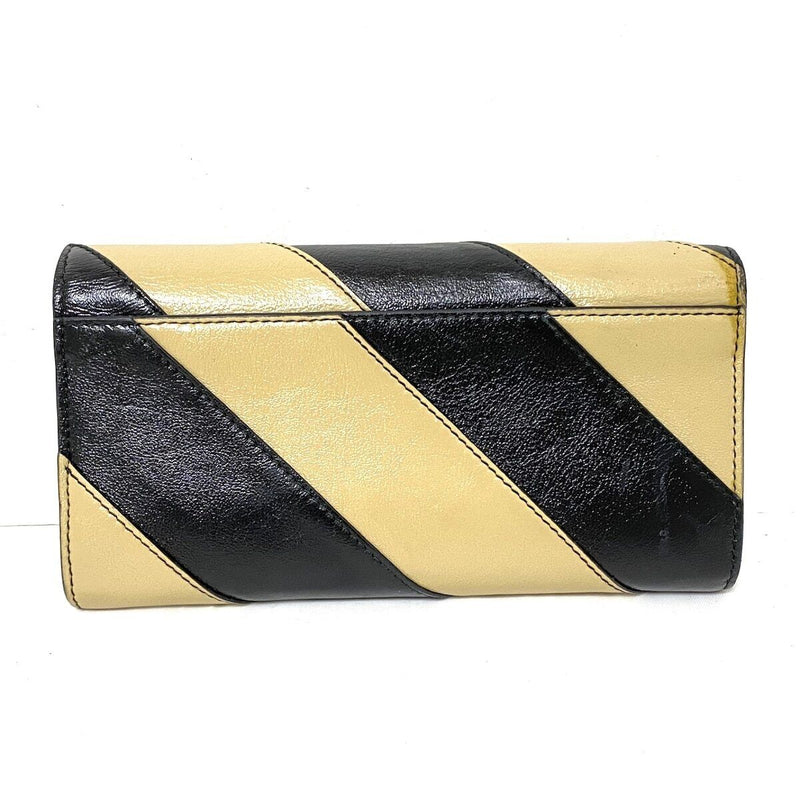 Gucci Zumi Beige Black Leather -