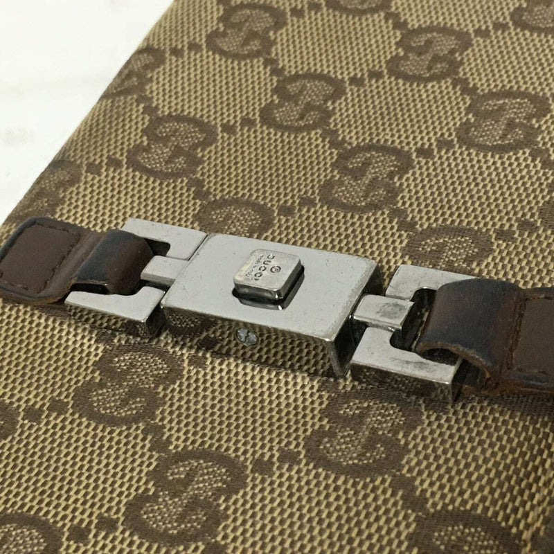 Gucci Jackie Gg Pattern Light Brown