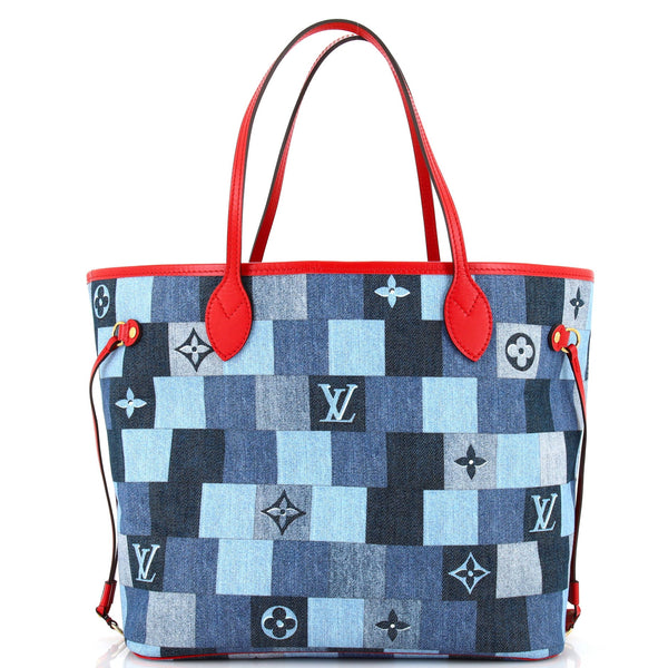 Louis Vuitton Neverfull Tote Damier And