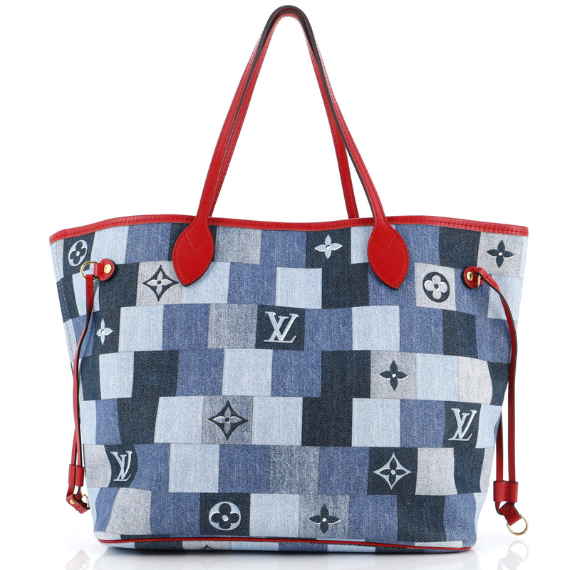 Louis Vuitton Neverfull Tote Damier And