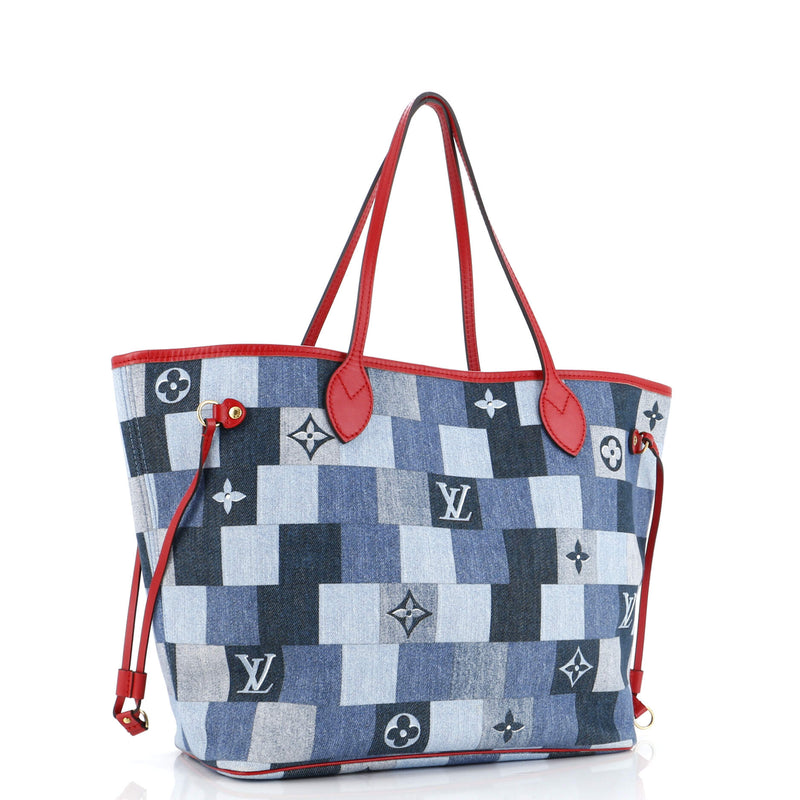 Louis Vuitton Neverfull Tote Damier And