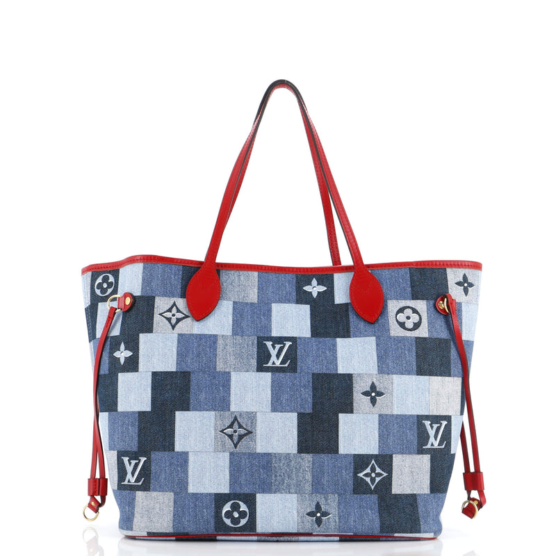 Louis Vuitton Neverfull Tote Damier And