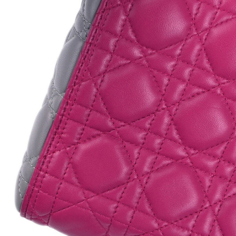 Christian Dior Tricolor Lambskin Lady