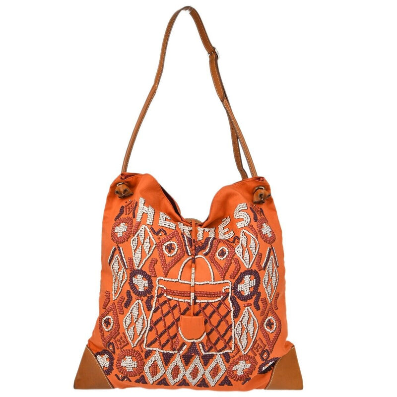 Hermes Orange Silk Silky City Gm