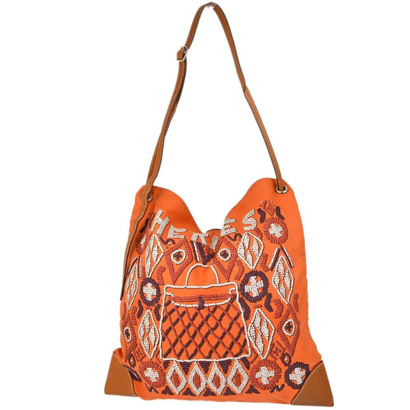 Hermes Orange Silk Silky City Gm