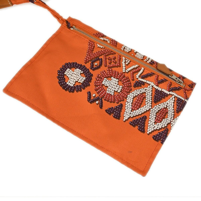 Hermes Orange Silk Silky City Gm