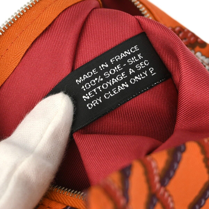 Hermes Orange Silk Silky City Gm