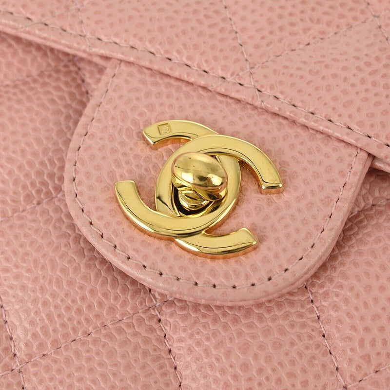 Chanel Pink Caviar Skin Mini Classic