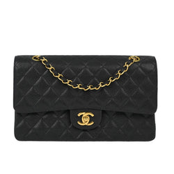 Chanel Black Caviar Medium Classic