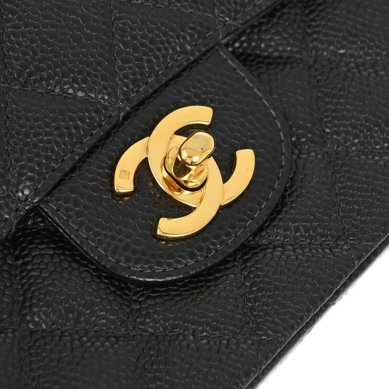 Chanel Black Caviar Medium Classic