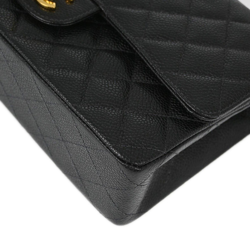 Chanel Black Caviar Medium Classic