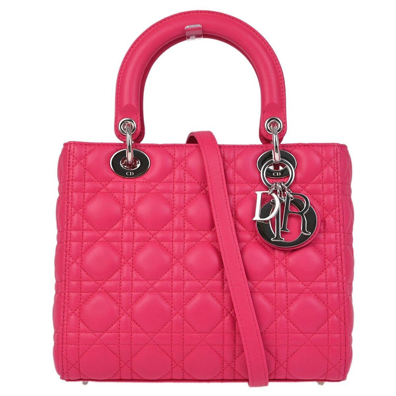 Christian Dior Pink Lambskin Lady