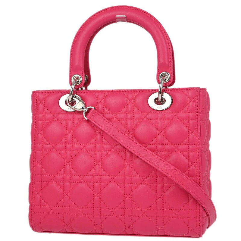 Christian Dior Pink Lambskin Lady