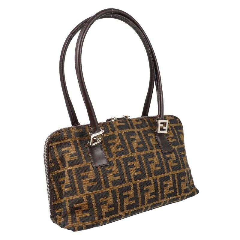 Fendi Brown Zucca Handbag