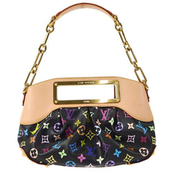 Louis Vuitton Black Multicolor Judy Pm