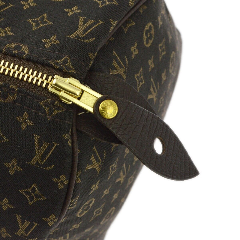 Louis Vuitton Brown Mini Lin Speedy 30