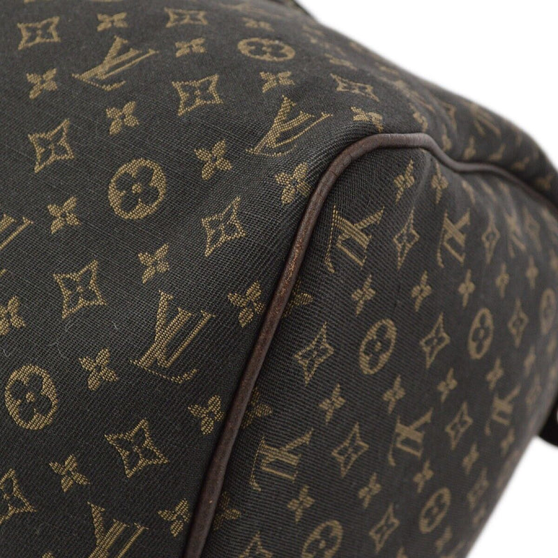 Louis Vuitton Brown Mini Lin Speedy 30