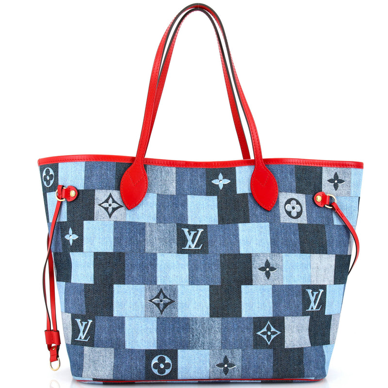 Louis Vuitton Neverfull Tote Damier And