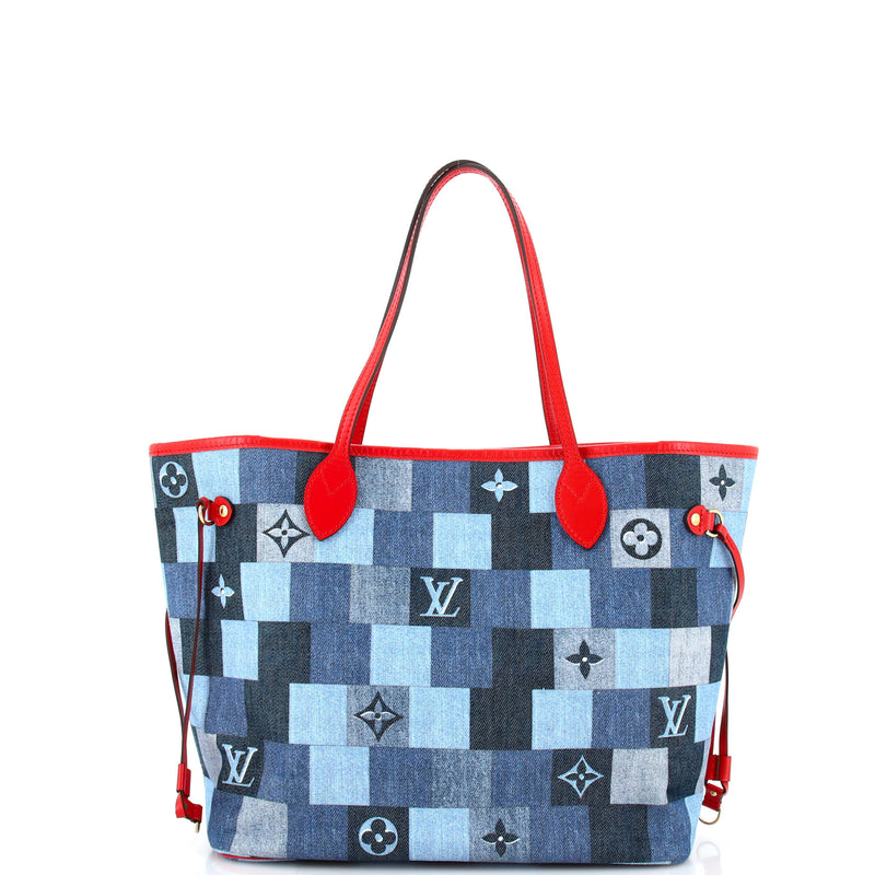 Louis Vuitton Neverfull Tote Damier And