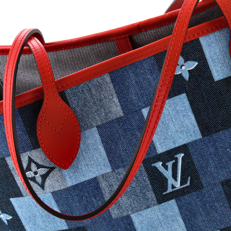 Louis Vuitton Neverfull Tote Damier And