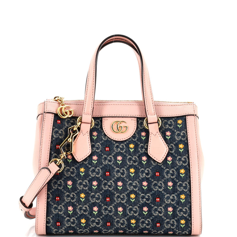 Gucci Ophidia Top Handle Tote Printed Gg