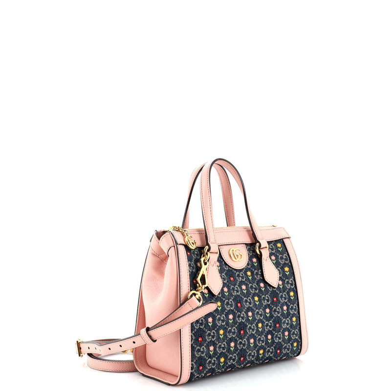 Gucci Ophidia Top Handle Tote Printed Gg