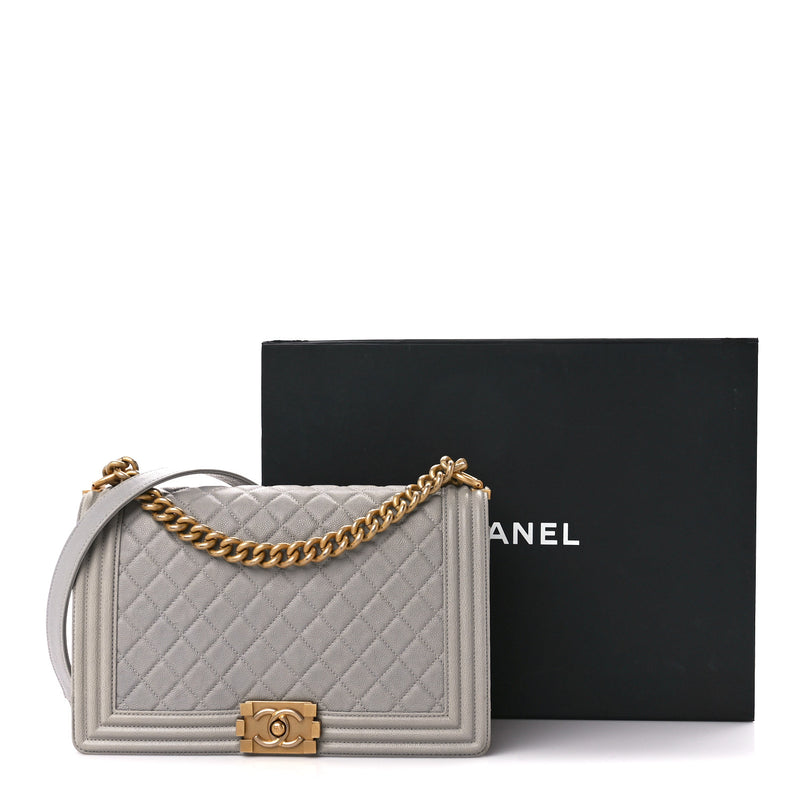 Chanel Caviar Quilted New Medium Boy