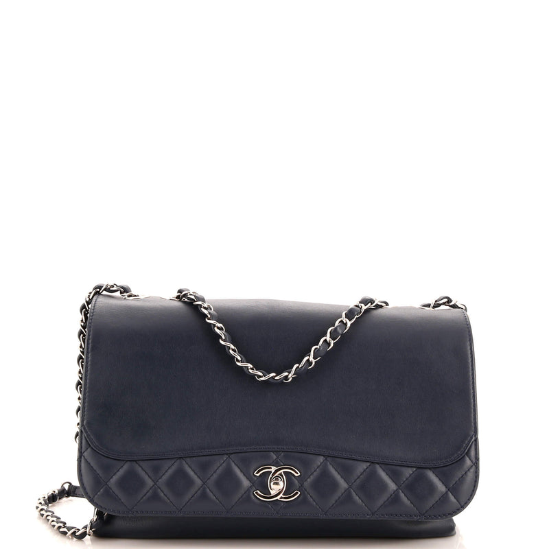 Chanel Tramezzo Flap Bag Calfskin Jumbo