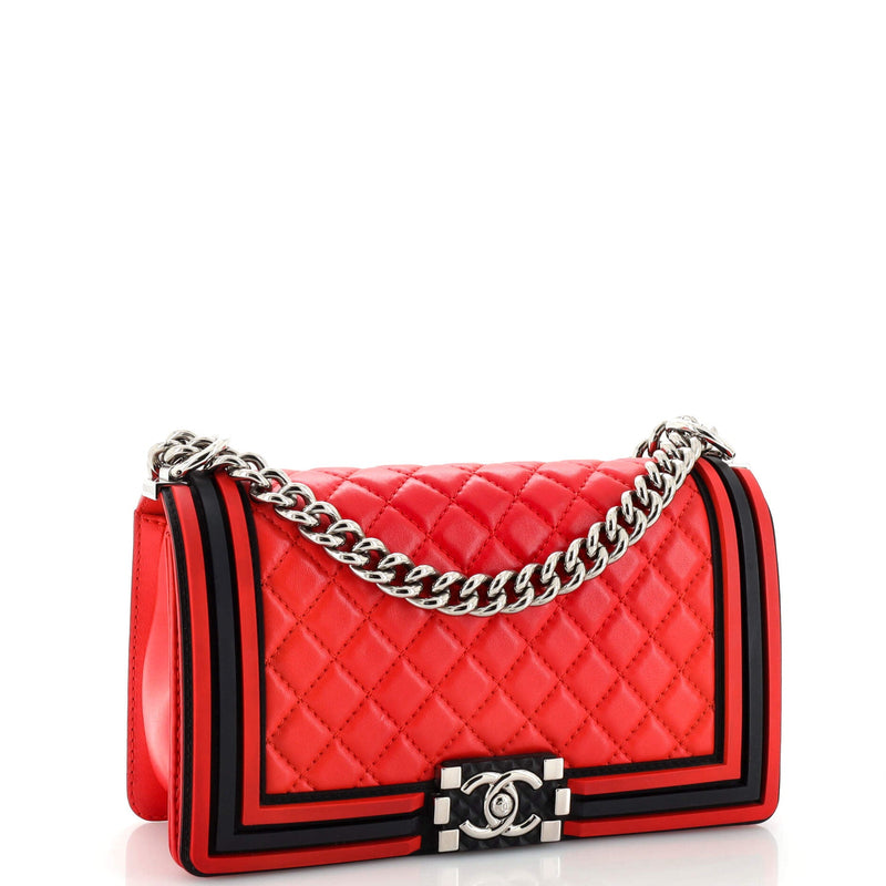 Chanel Boy Flap Bag Quilted Lambskin