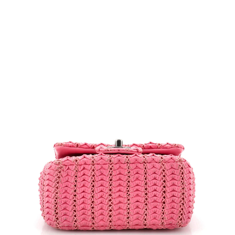 Chanel Crochet Flap Bag Lambskin Small