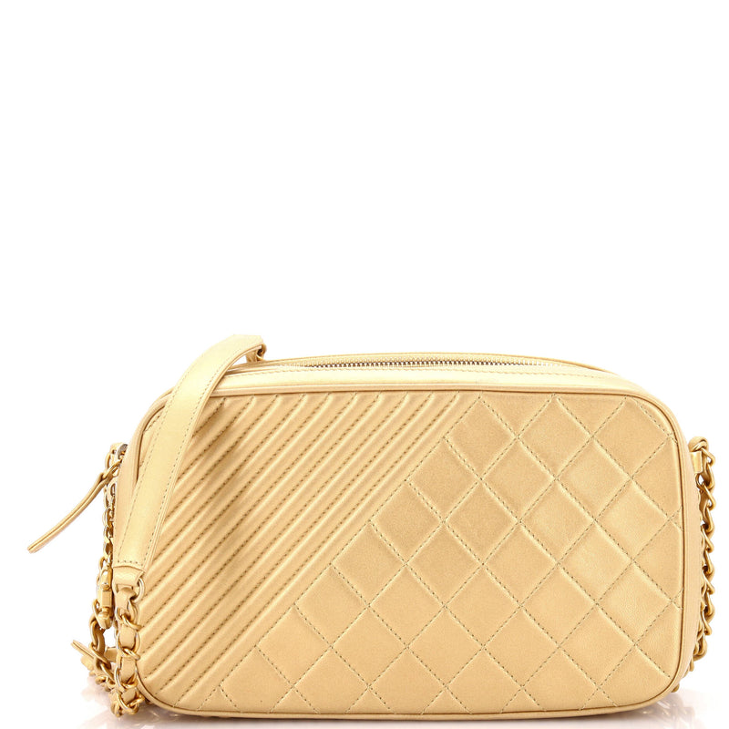 Chanel Coco Boy Camera Bag Quilted