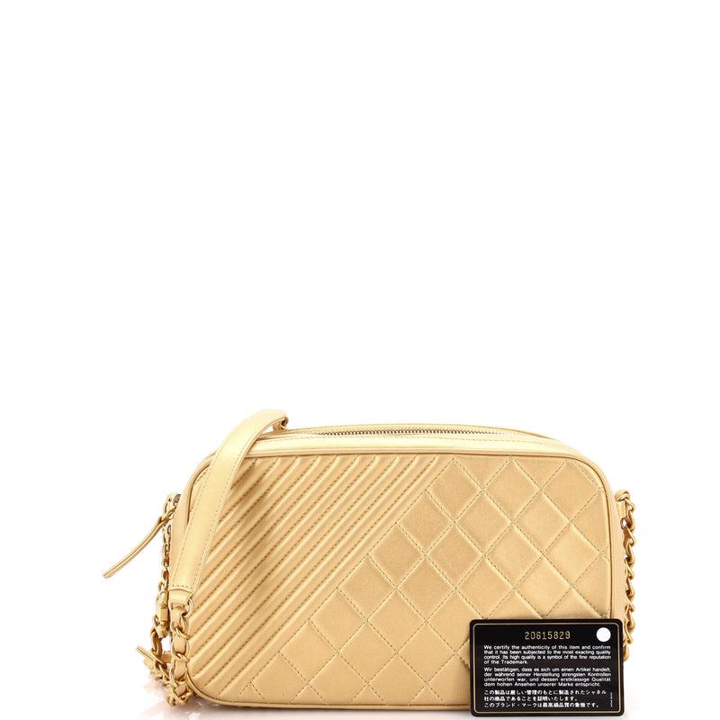 Chanel Coco Boy Camera Bag Quilted