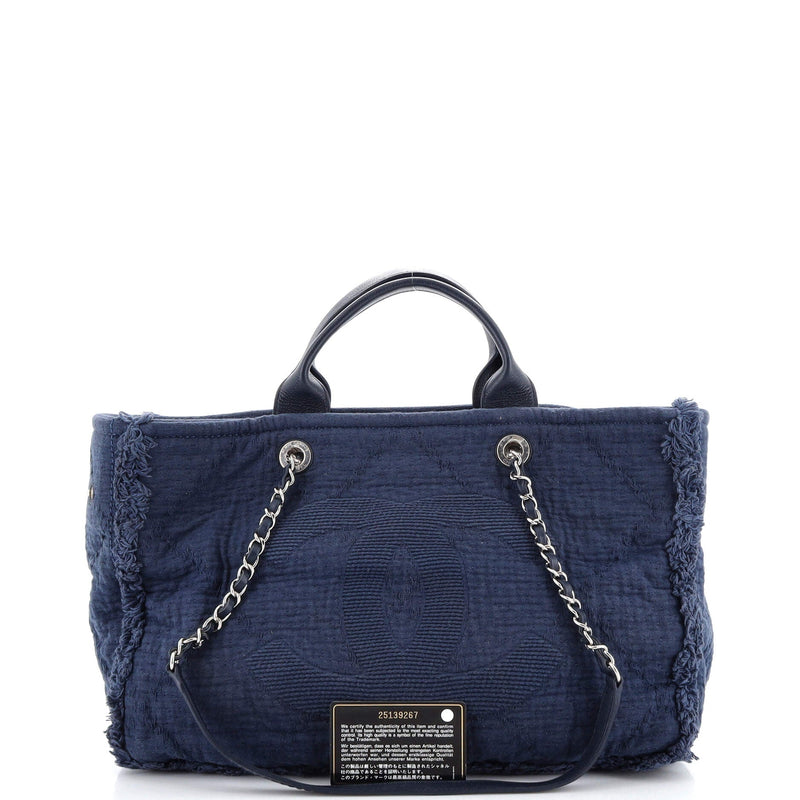 Chanel Double Face Deauville Tote Fringe