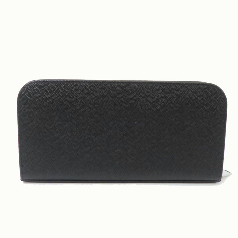 Saint Laurent Ysl Shw Zipped Long Wallet