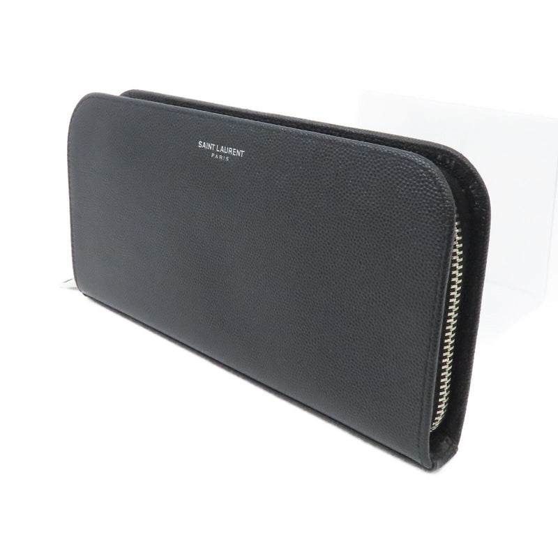 Saint Laurent Ysl Shw Zipped Long Wallet