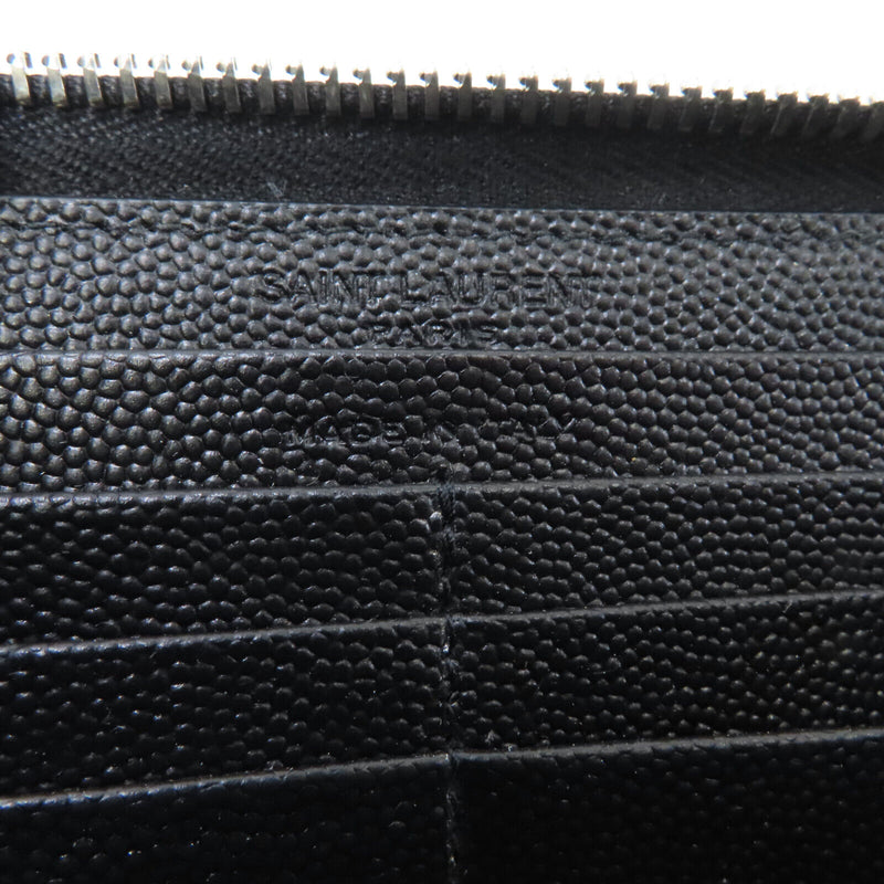 Saint Laurent Ysl Shw Zipped Long Wallet