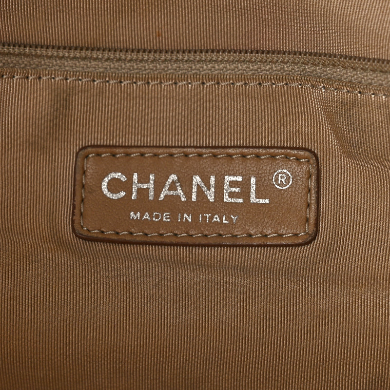 Chanel Caviar Quilted Expandable Zip