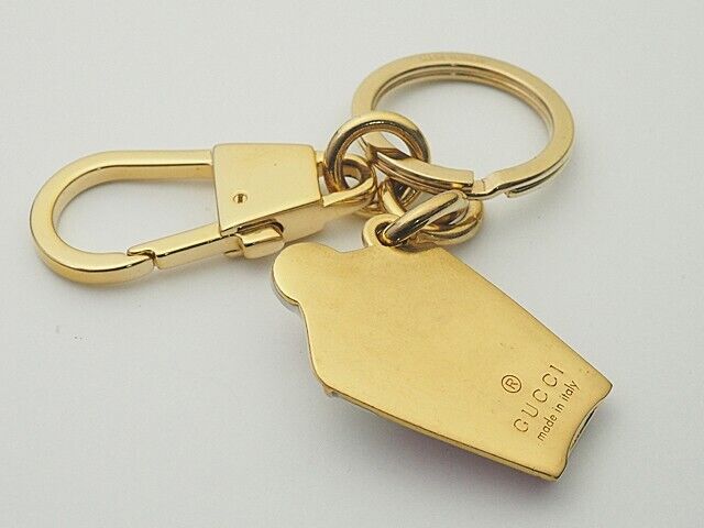 Gucci Key Holder Ring Chain Charm Ice