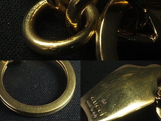 Gucci Key Holder Ring Chain Charm Ice