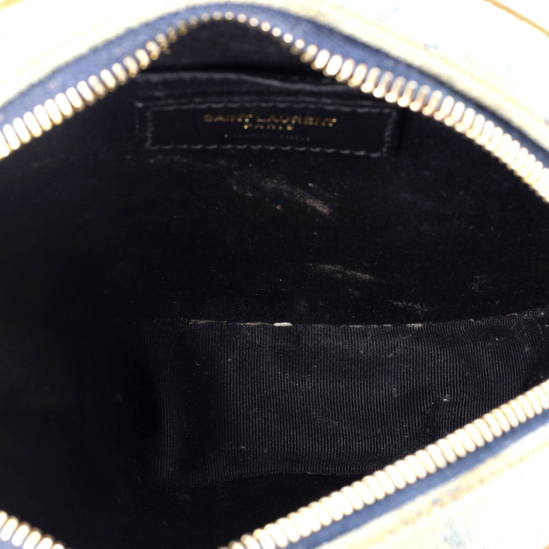 Saint Laurent Vinyle Round Camera Bag