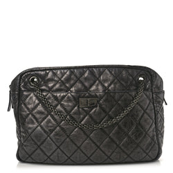 Chanel Metallic Aged Calfskin Quilted